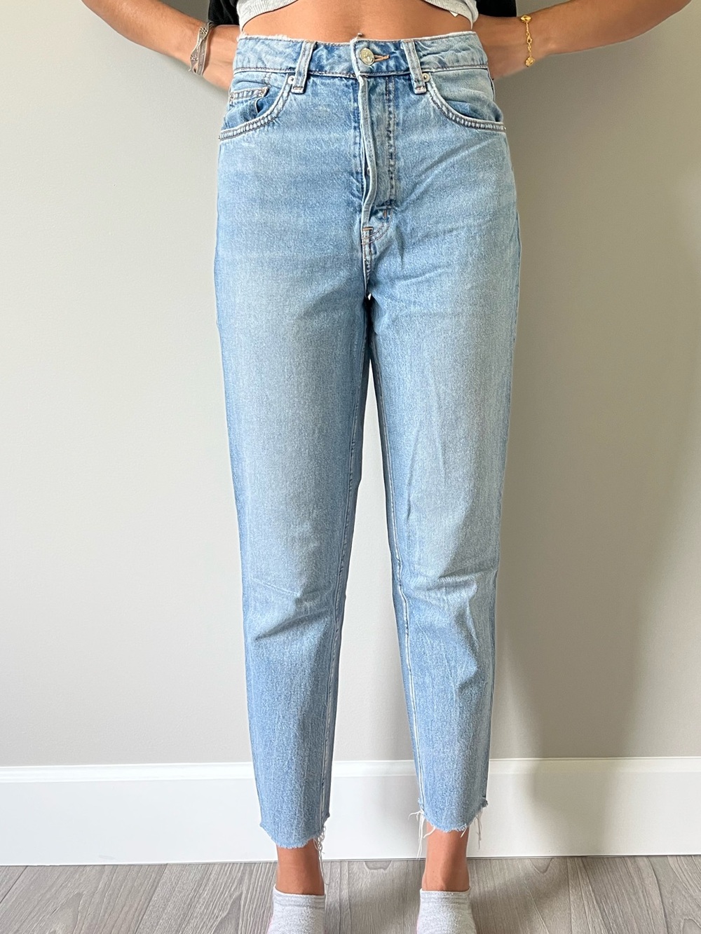 High-Rise Mom Jeans